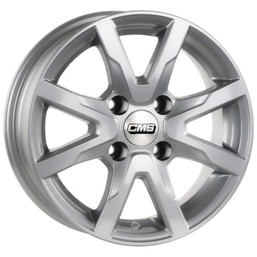 CMS-1010-05 6.0x14"-4x108 ET15 67.2 Silver Jant (4 Adet)
